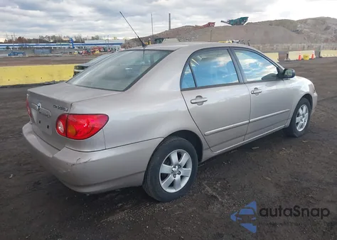 2003 Toyota Corolla Le из США, поврежденный, VIN 2T1BR38E03C032604